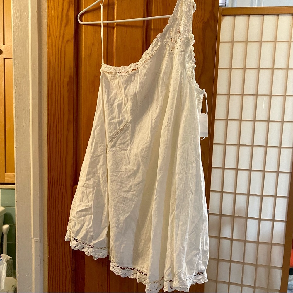 NWT Free People One Shoulder Dress